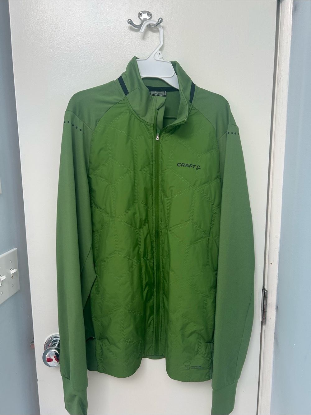 Craft Men’s Green Full-Zip Performance Jacket